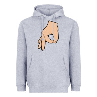 Heather Grey the circle game classic Heavyweight Hoodie - linhVisuals