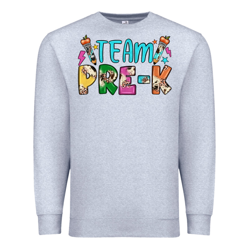 Team Pre K Premium Sweatshirt by JahusDesignShop | Teevron