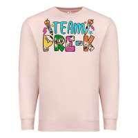 Pale Pink team pre k Premium Sweatshirt - JahusDesignShop
