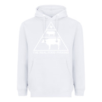 White the real food pyramid carnivore Heavyweight Hoodie - linhVisuals