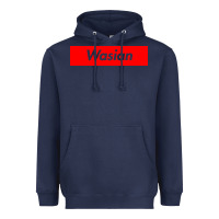 Navy wasian Heavyweight Hoodie - linhVisuals