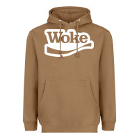 Toasted Coconut Woke Heavyweight Hoodie - linhVisuals