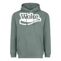 Sage Woke Heavyweight Hoodie - linhVisuals