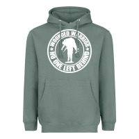 Sage Wounded Warrior No One Left Behind War Veteran Heavyweight Hoodie - linhVisuals