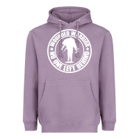 Lavender Wounded Warrior No One Left Behind War Veteran Heavyweight Hoodie - linhVisuals