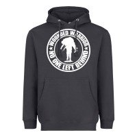 Smoke Wounded Warrior No One Left Behind War Veteran Heavyweight Hoodie - linhVisuals
