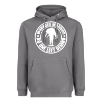 Storm Wounded Warrior No One Left Behind War Veteran Heavyweight Hoodie - linhVisuals