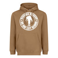 Toasted Coconut Wounded Warrior No One Left Behind War Veteran Heavyweight Hoodie - linhVisuals