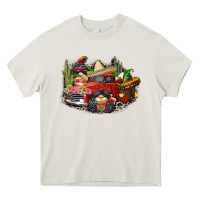 Cream cinco de mayo truck Heavy Core Tee - CowGirlArtShop