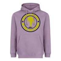Lavender Wounded Warrior No One Left Behind War Veteran Heavyweight Hoodie - linhVisuals