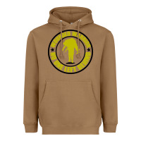 Toasted Coconut Wounded Warrior No One Left Behind War Veteran Heavyweight Hoodie - linhVisuals