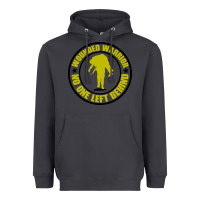 Smoke Wounded Warrior No One Left Behind War Veteran Heavyweight Hoodie - linhVisuals