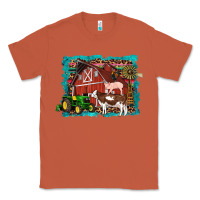 Copper farm life tractor cow pig rooster Classic Tee - Artiststas