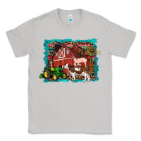 Moon Dust farm life tractor cow pig rooster Classic Tee - Artiststas
