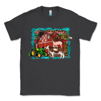 Smoke farm life tractor cow pig rooster Classic Tee - Artiststas