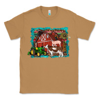 Toasted Coconut farm life tractor cow pig rooster Classic Tee - Artiststas