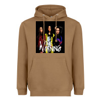 Toasted Coconut The warning Heavyweight Hoodie - linhVisuals
