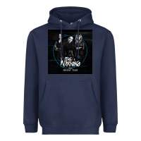 Navy The warning Live Tour 2022 Heavyweight Hoodie - linhVisuals