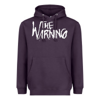 Plum The warning Style Heavyweight Hoodie - linhVisuals