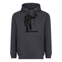 Smoke cool unique sasquash sasquatch and squash bigfoot t shirt Heavyweight Hoodie - linhVisuals