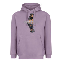 Lavender rottweiler reflection t shirt funny father's day dog gifts Heavyweight Hoodie - linhVisuals
