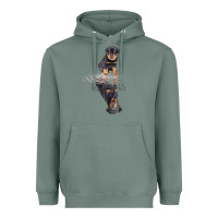 Sage rottweiler reflection t shirt funny father's day dog gifts Heavyweight Hoodie - linhVisuals