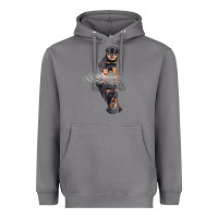 Storm rottweiler reflection t shirt funny father's day dog gifts Heavyweight Hoodie - linhVisuals