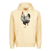 Pina Colada wyandotte rooster Premium Hoodie - LillyAllenDesigns
