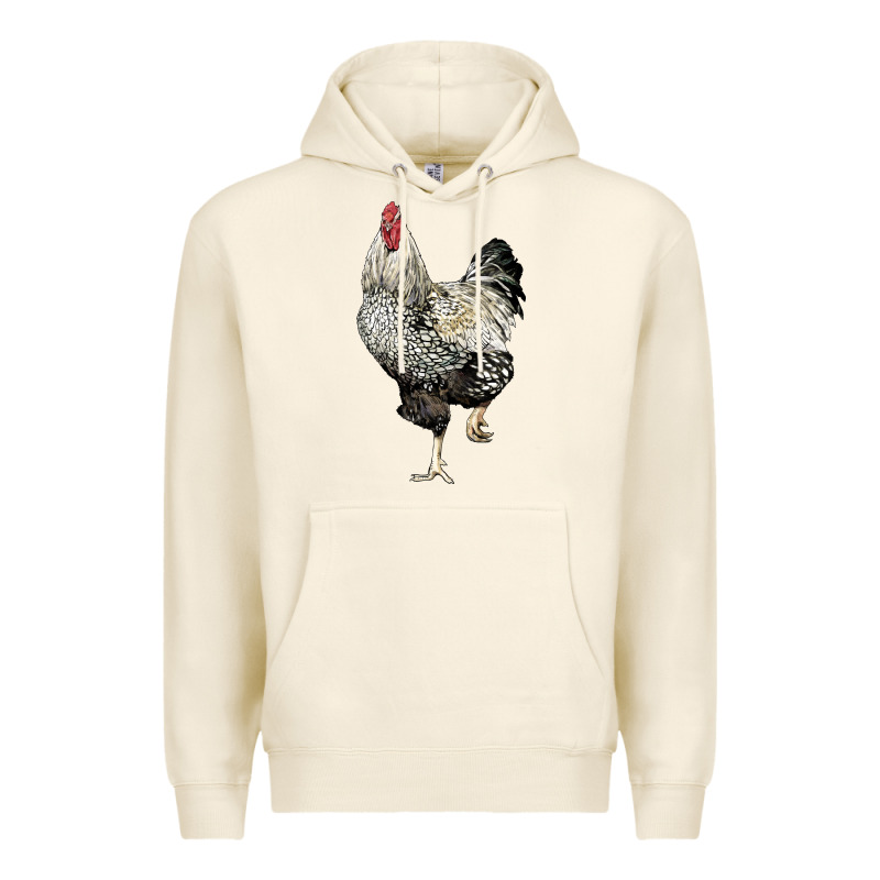 Wyandotte Rooster Premium Hoodie by LillyAllenDesigns | Teevron