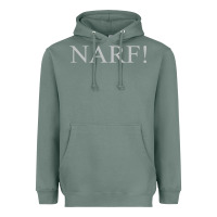 Sage narf Heavyweight Hoodie - linhVisuals