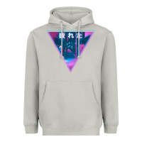 Moon Dust tired japanese otaku   abandoned city street art t shirt Heavyweight Hoodie - linhVisuals