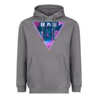 Storm tired japanese otaku   abandoned city street art t shirt Heavyweight Hoodie - linhVisuals