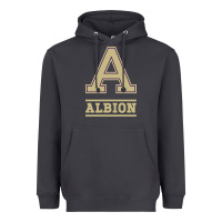 Smoke albion college athleticpurple Heavyweight Hoodie - linhVisuals