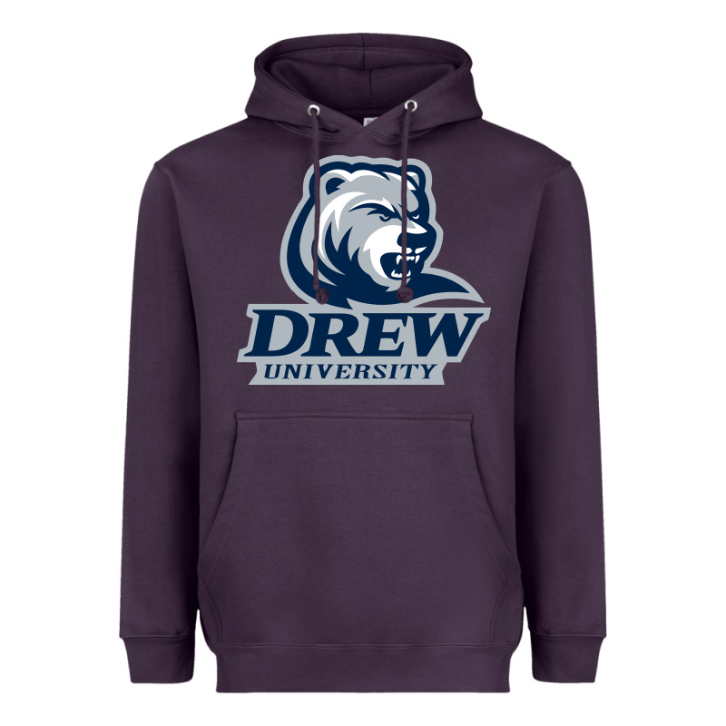 Drew University Vectorized Heavyweight Hoodie by linhVisuals | Teevron