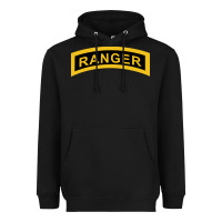 Black army ranger tab   black & gold   army ranger tab black gold Heavyweight Hoodie - linhVisuals