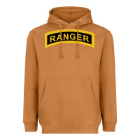 Meerkat army ranger tab   black & gold   army ranger tab black gold Heavyweight Hoodie - linhVisuals