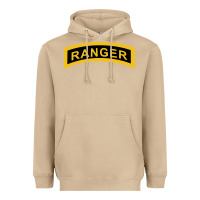Mushroom army ranger tab   black & gold   army ranger tab black gold Heavyweight Hoodie - linhVisuals
