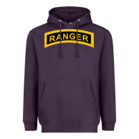 Plum army ranger tab   black & gold   army ranger tab black gold Heavyweight Hoodie - linhVisuals