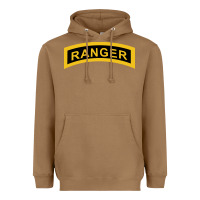 Toasted Coconut army ranger tab   black & gold   army ranger tab black gold Heavyweight Hoodie - linhVisuals