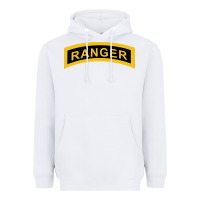 White army ranger tab   black & gold   army ranger tab black gold Heavyweight Hoodie - linhVisuals