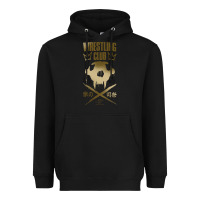 Black tekken inspired king design premium t shirt Heavyweight Hoodie - linhVisuals
