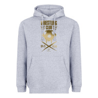 Heather Grey tekken inspired king design premium t shirt Heavyweight Hoodie - linhVisuals