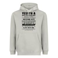Moon Dust yes i'm a spoiled husband ..awesome wife t shirt Heavyweight Hoodie - linhVisuals