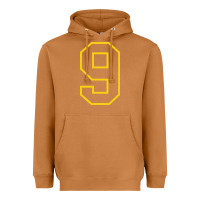 Meerkat number #9 sports jersey uniform Heavyweight Hoodie - linhVisuals