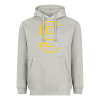 Moon Dust number #9 sports jersey uniform Heavyweight Hoodie - linhVisuals