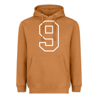 Meerkat number #9 sports jersey uniform Heavyweight Hoodie - linhVisuals