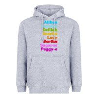 Heather Grey althea cassidy name woman mans Heavyweight Hoodie - linhVisuals