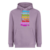 Lavender althea cassidy name woman mans Heavyweight Hoodie - linhVisuals