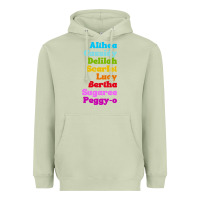 Matcha althea cassidy name woman mans Heavyweight Hoodie - linhVisuals