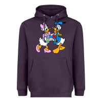 Plum donal duck Heavyweight Hoodie - linhVisuals